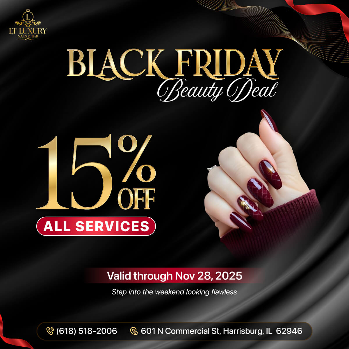 💎✨ LT Luxury Nails & Bar - Promotions ✨💎